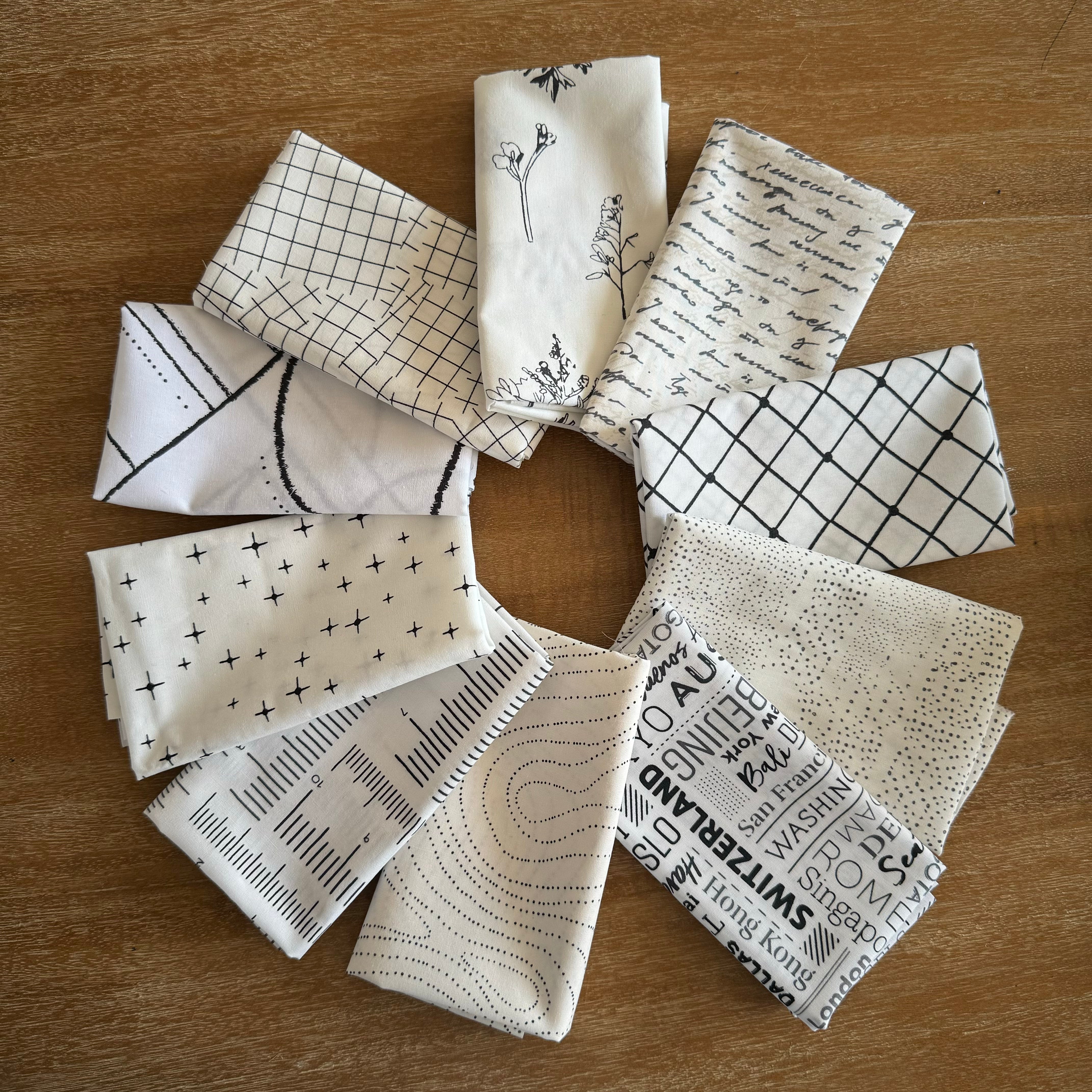 Fat Eighth Bundle: Raise the Volume Art Gallery Fabrics 10pcs