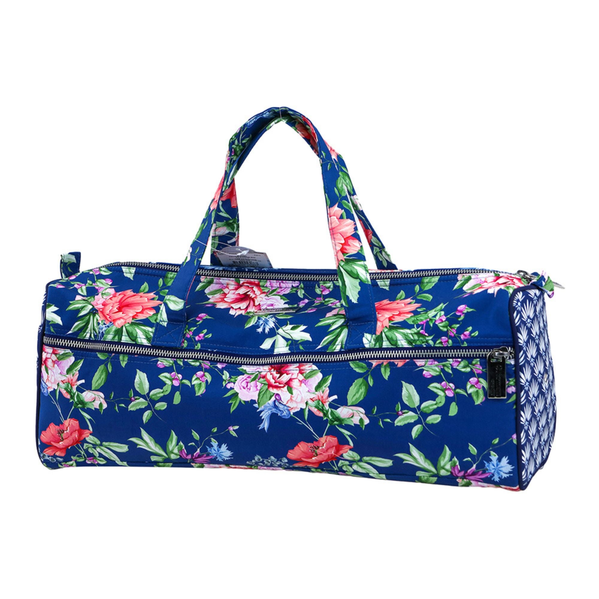 Gutermann x Birch Blooms Knitting Storage Bag 45 x 14.5 x 17cm NAVY BLUE