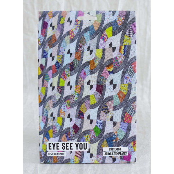 Jen Kingwell Quilt Pattern: Eye See You Pattern and Template