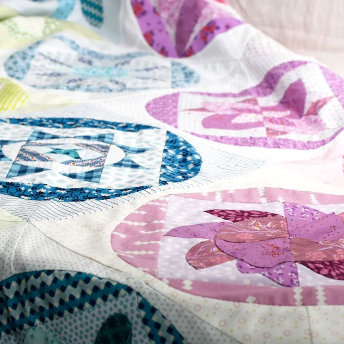 Jar of Lollies by Jen Kingwell Block of the Month (12 month program)