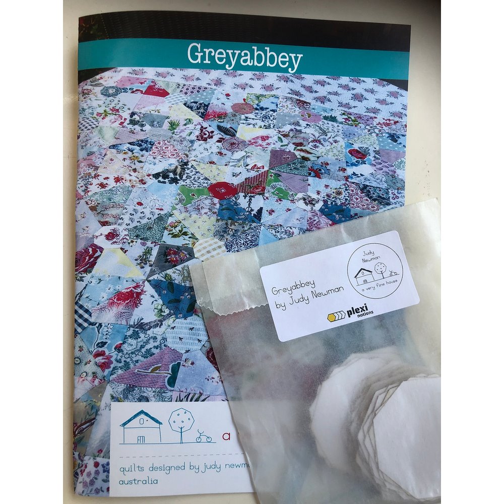 Judy Newman - A Very Fine House - Greyabbey Quilt Pattern and Template Set