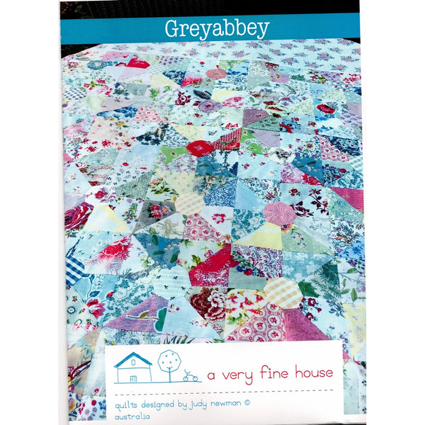 Judy Newman - A Very Fine House - Greyabbey Quilt Pattern and Template Set