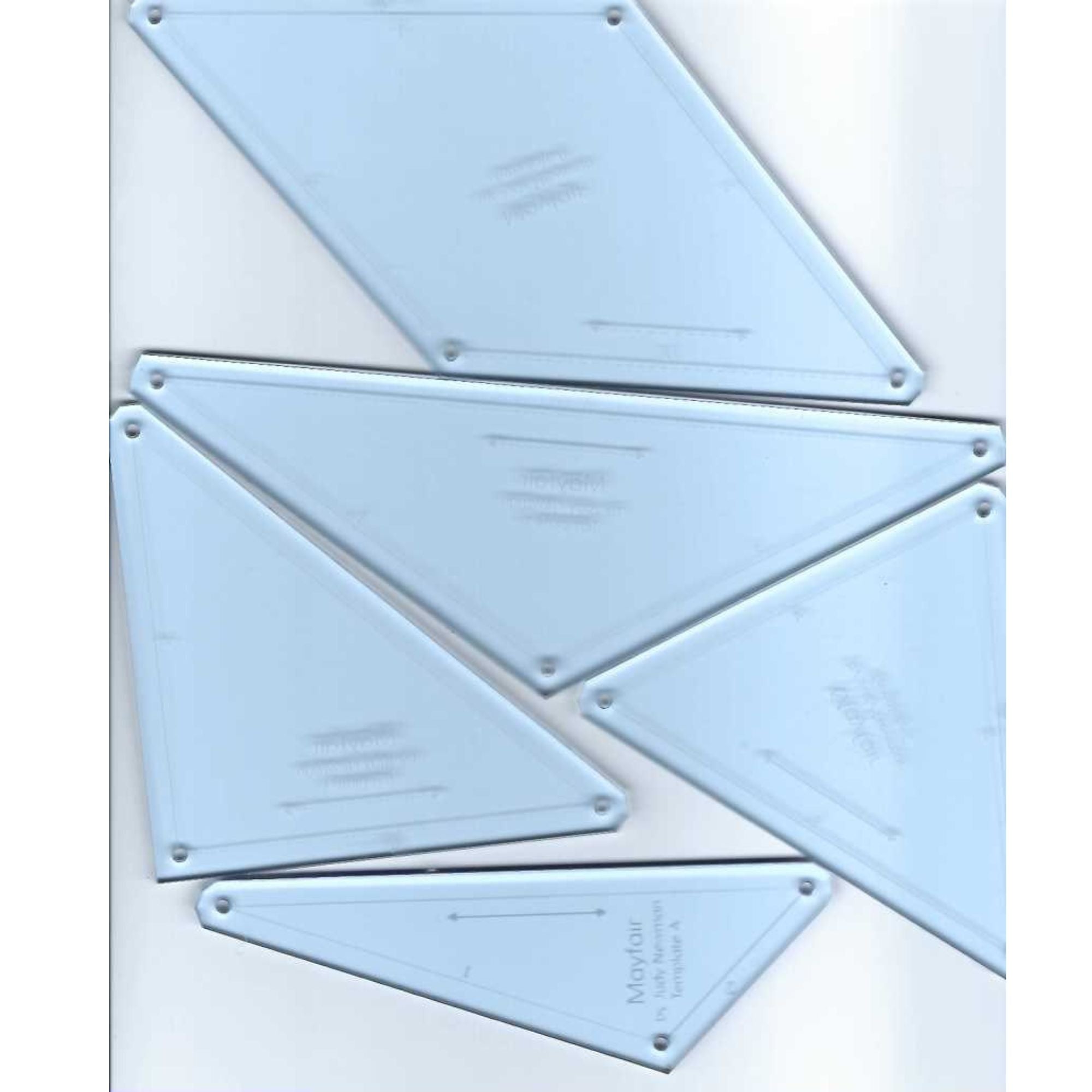 Judy Newman - A Very Fine House - Mayfair Template Set