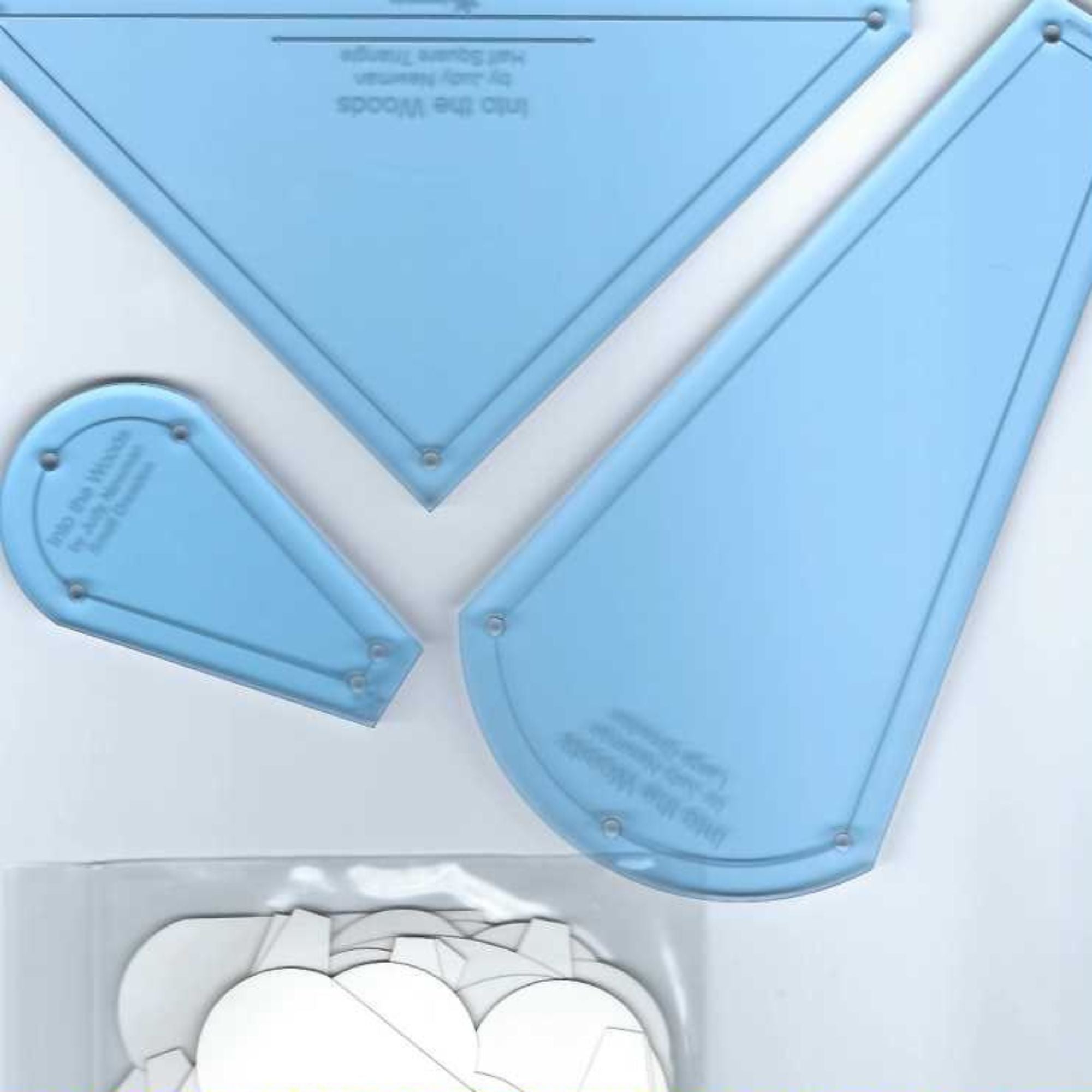 Judy Newman - A Very Fine House - Into the Woods Papers and Template Set