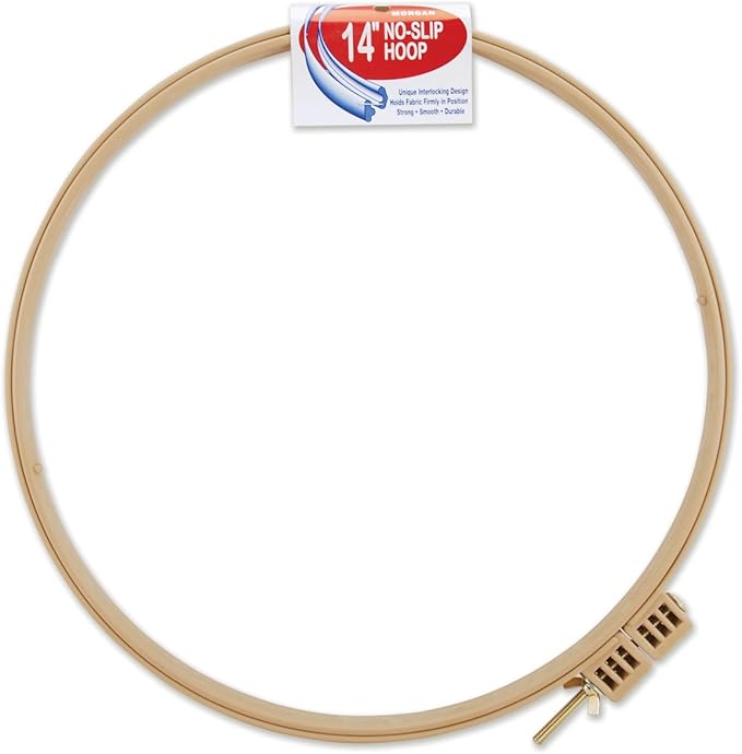 Morgan Hoop - 14 Inch Non- Slip Quilting Hoop