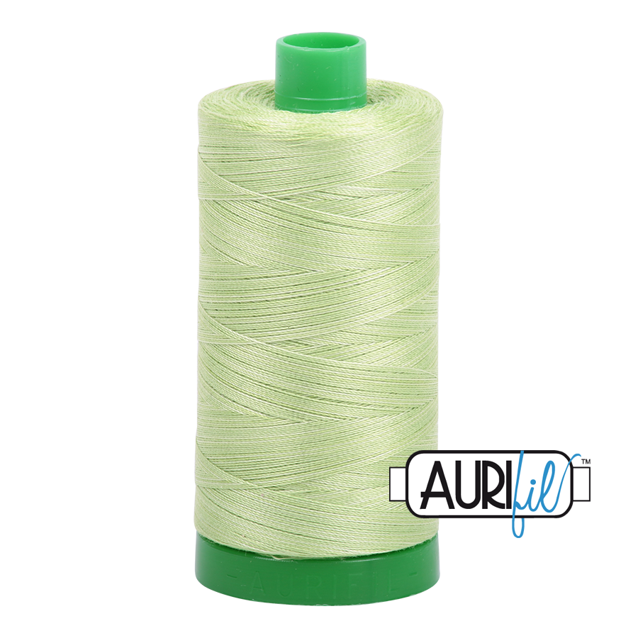 Aurifil Cotton Mako 3320 Light Spring Green Thread Ne 40 1000m