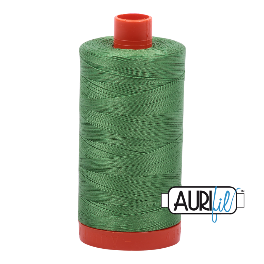 Aurifil Cotton Mako 2884 Yellow Green Thread 1300m