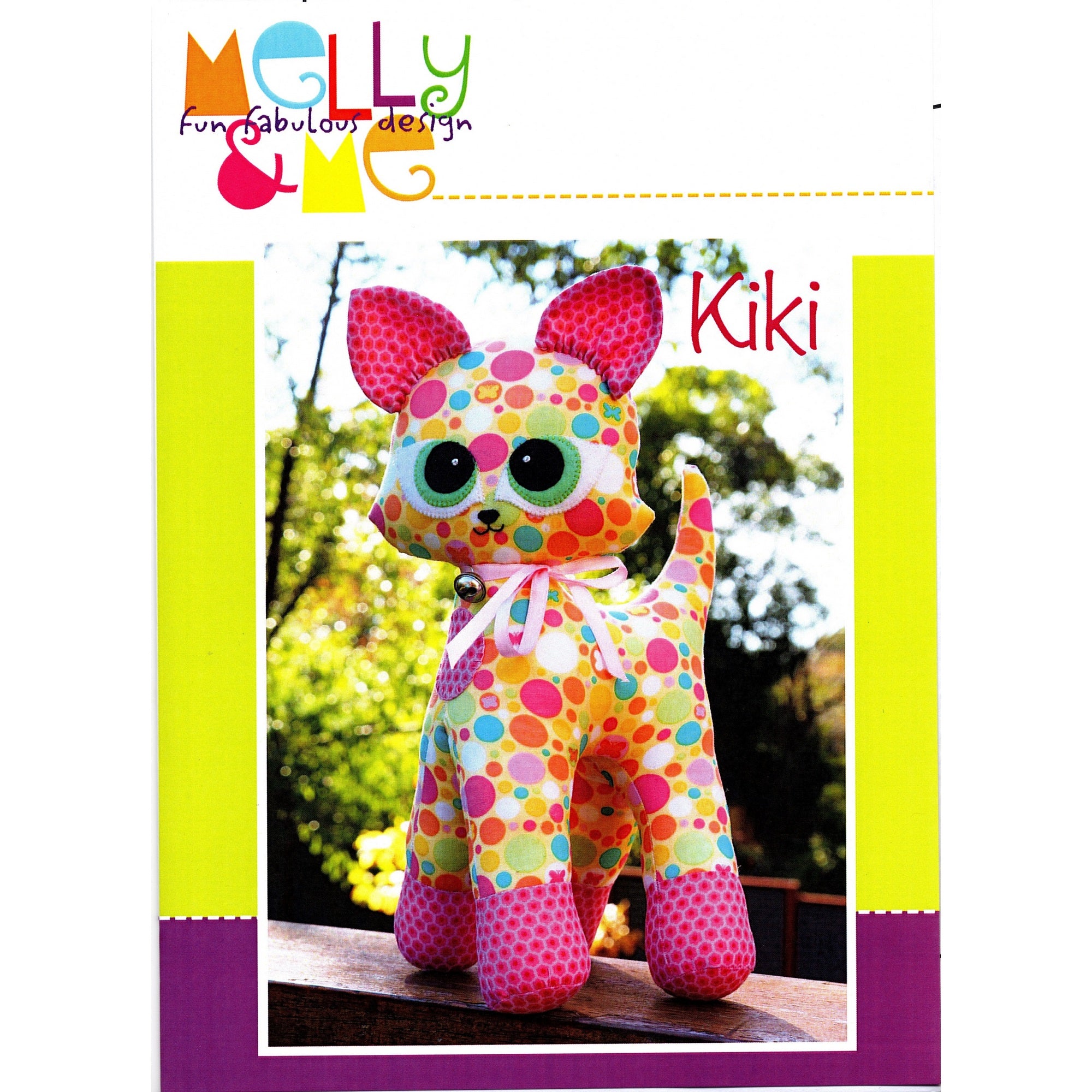 Melly and Me Soft Toy Pattern: Kiki