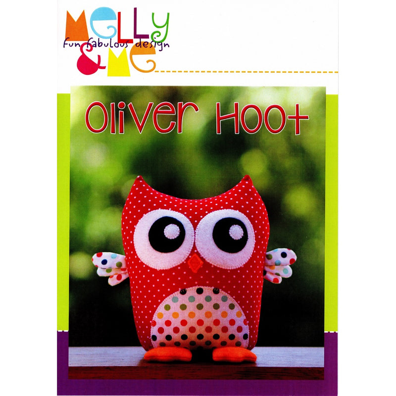Melly and Me Soft Toy Pattern: Oliver Hoot