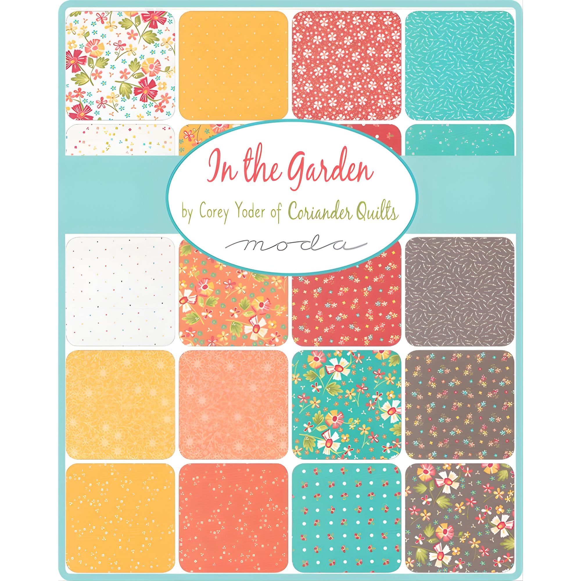 MODA Charm Square: In the Garden by Corey Yoder 29230 PP