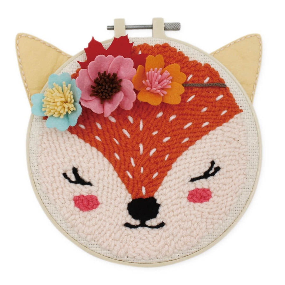 Make It DIY Punch Needle Kit FOX