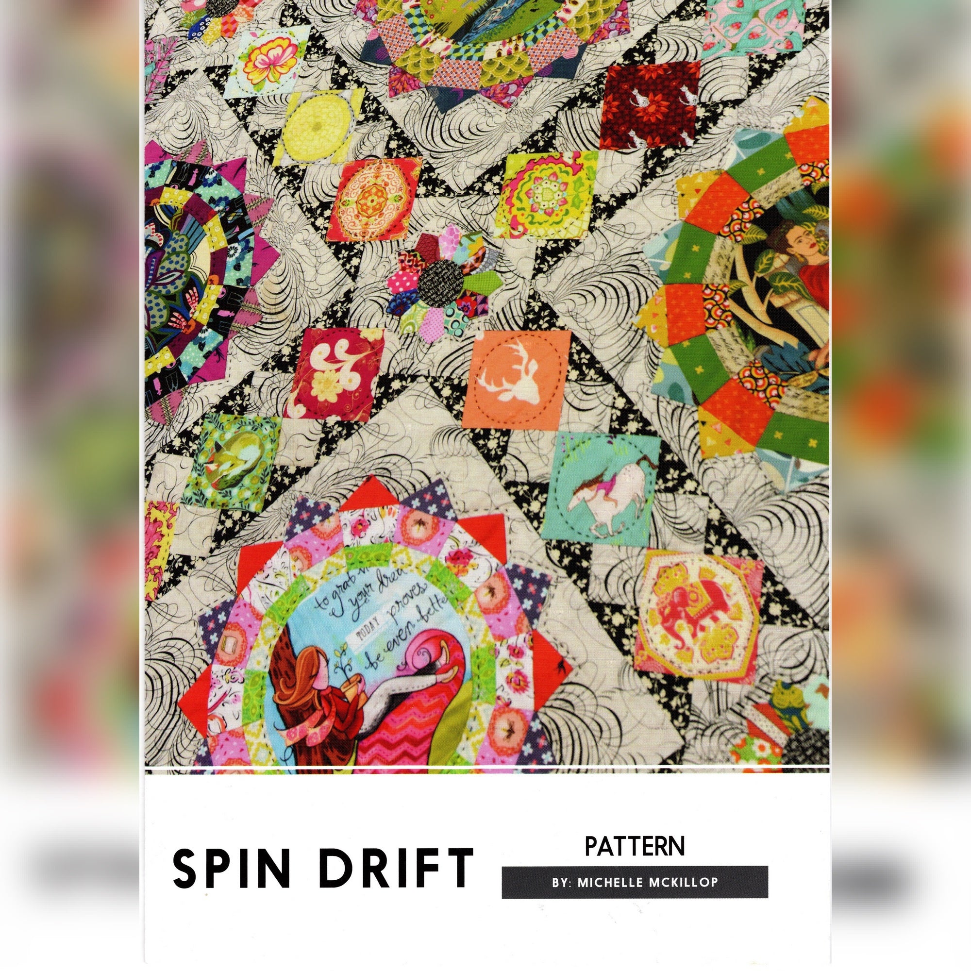 Michelle McKillip: Spin Drift Quilt Pattern