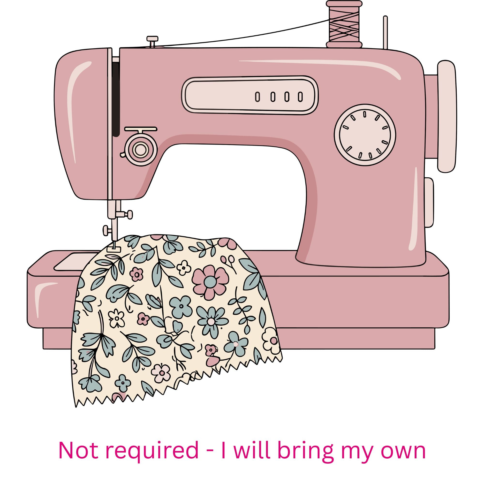 Fabric Garden Sewing Machine Rental
