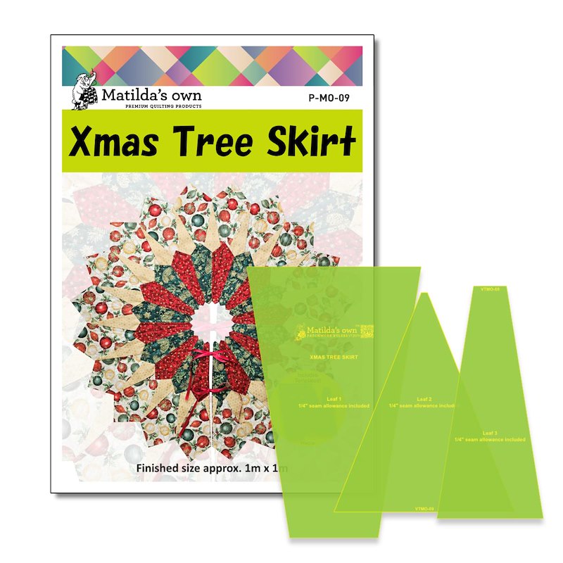 Matilda's Own: Christmas Tree Skirt Pattern and Templates