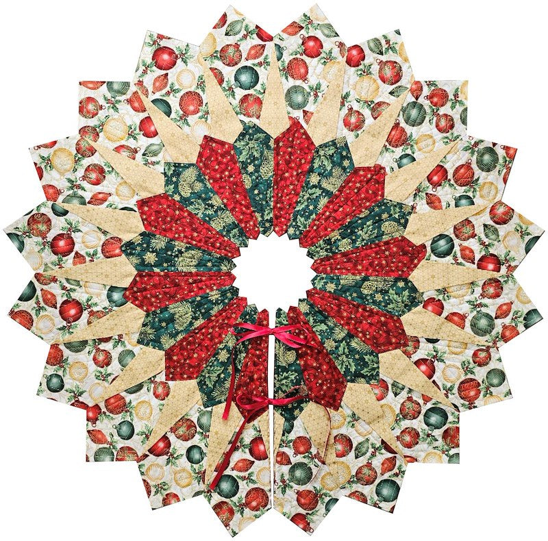 Matilda's Own: Christmas Tree Skirt Pattern and Templates