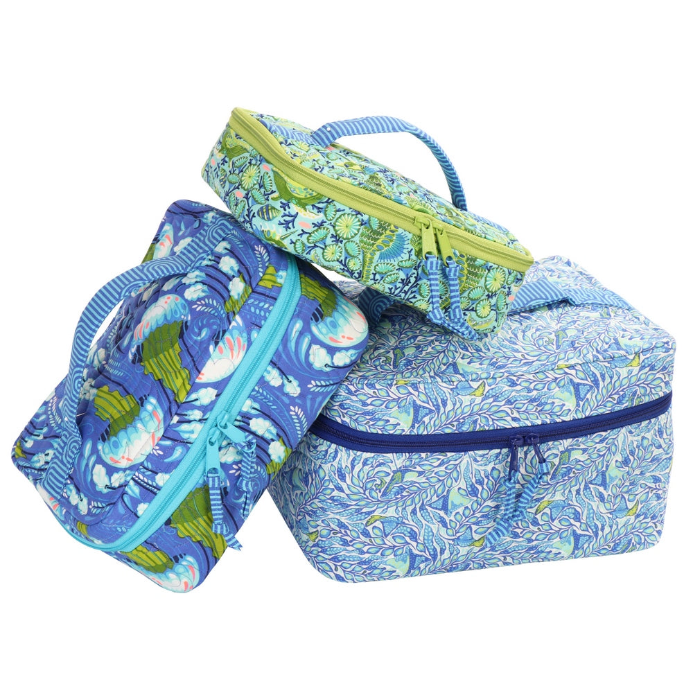 ByAnnie: All Aboard! Train Case Trio Bag Pattern