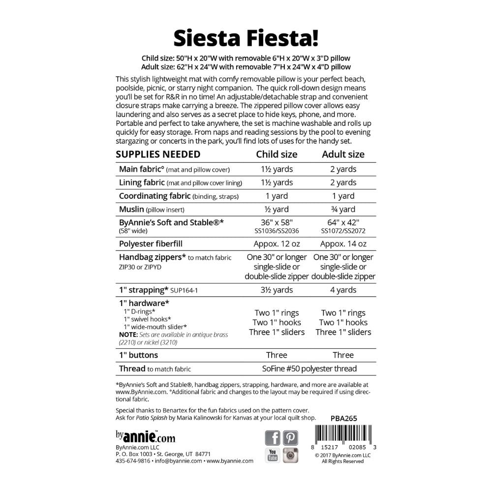 ByAnnie: Siesta Fiesta Bag Pattern