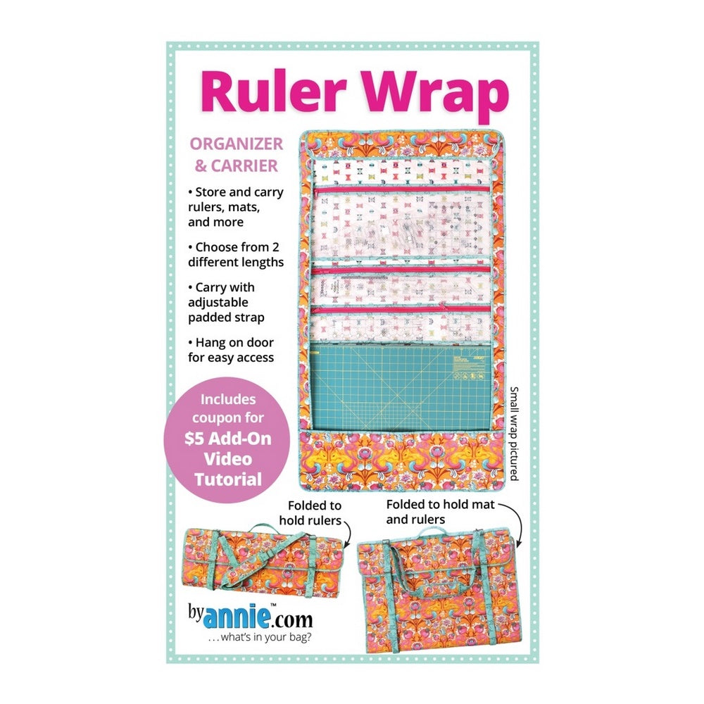 By Annie: Ruler Wrap Sewing Pattern