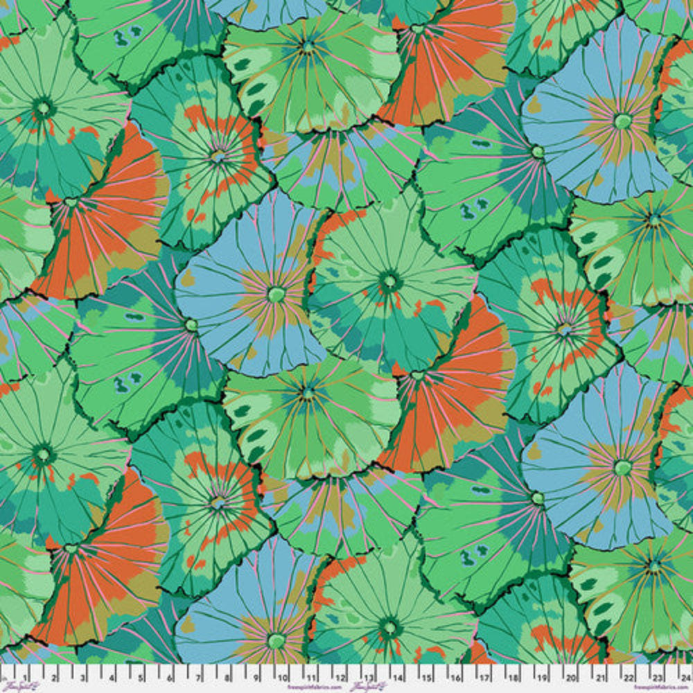 Kaffe Fassett: Lotus Leaf Emerald PWGP029-EMERALD