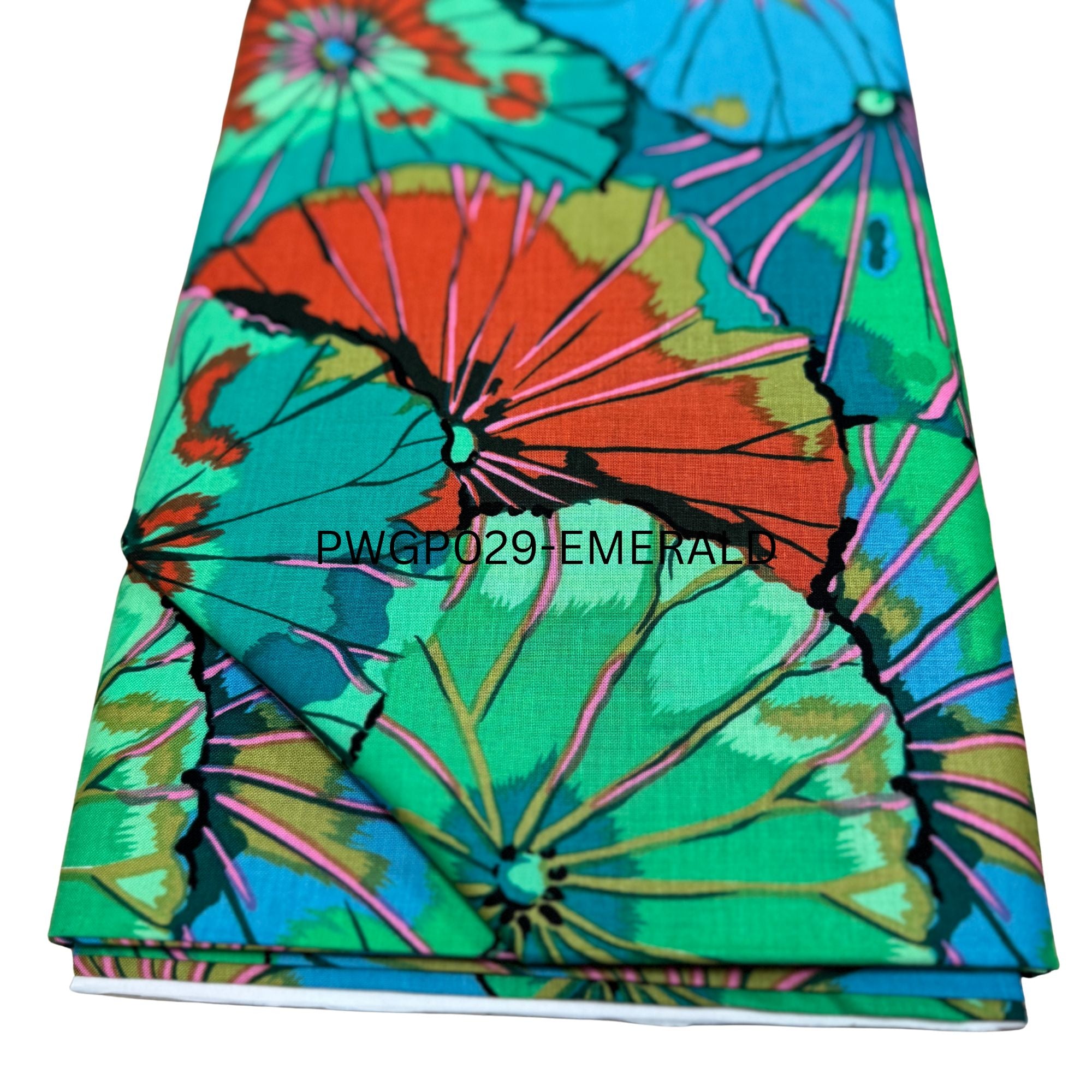 Kaffe Fassett: Lotus Leaf Emerald PWGP029-EMERALD