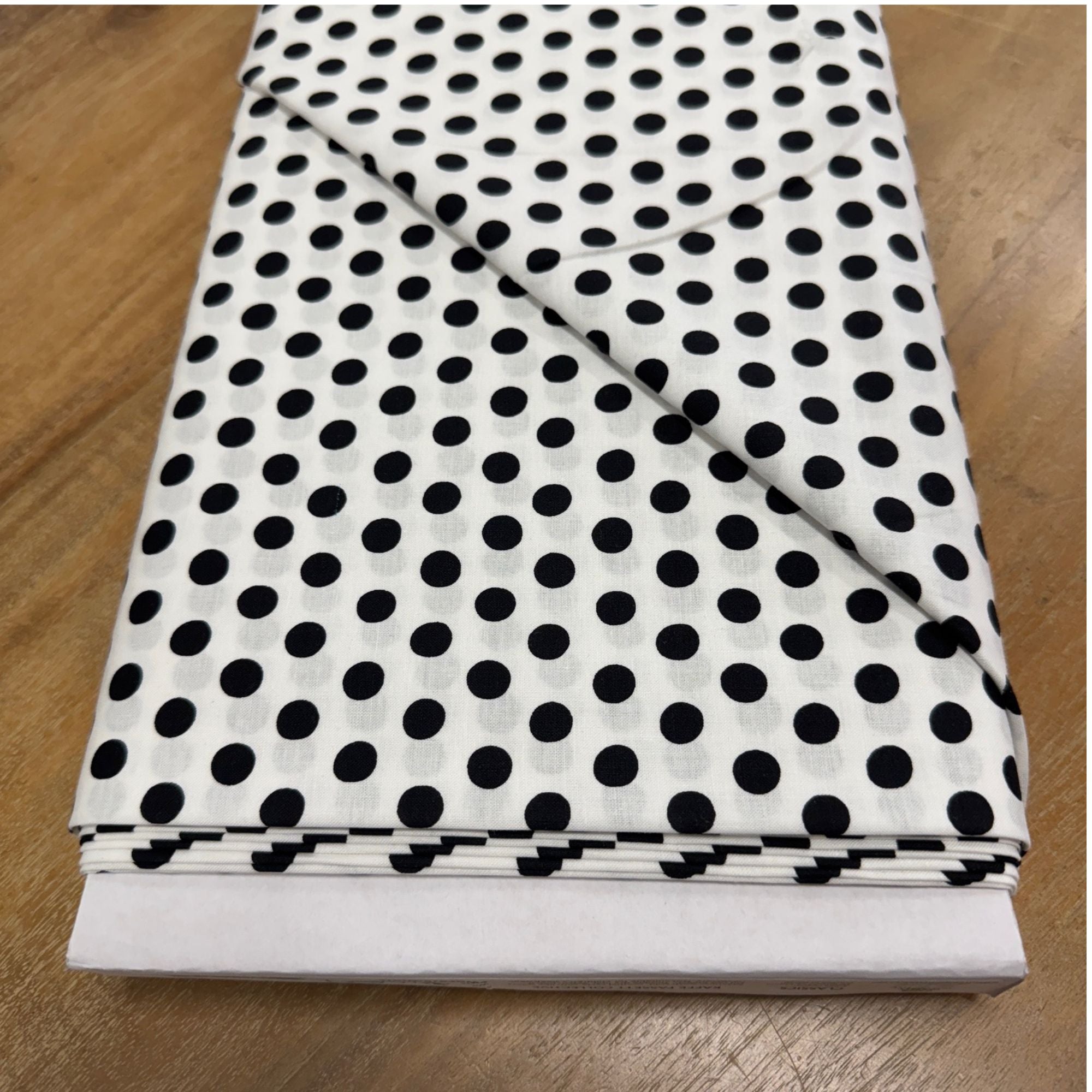 Kaffe Fassett: Spots, Black on white background PWGP070-WHITE