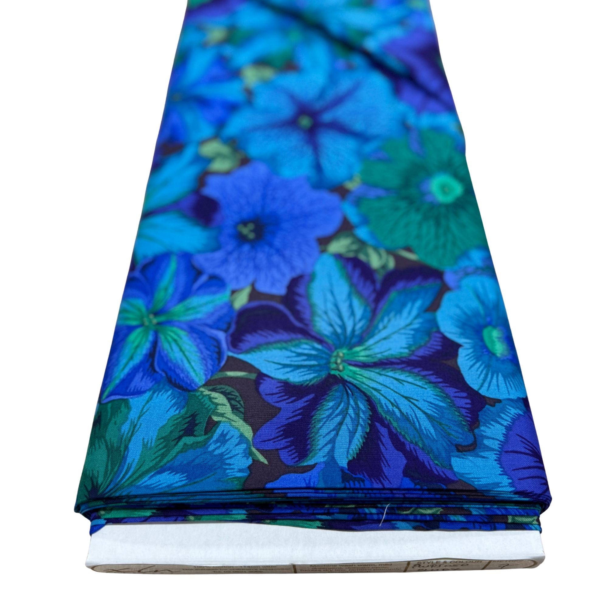 Philip Jacobs: Petunias in Blue PWPJ050-BLUEX