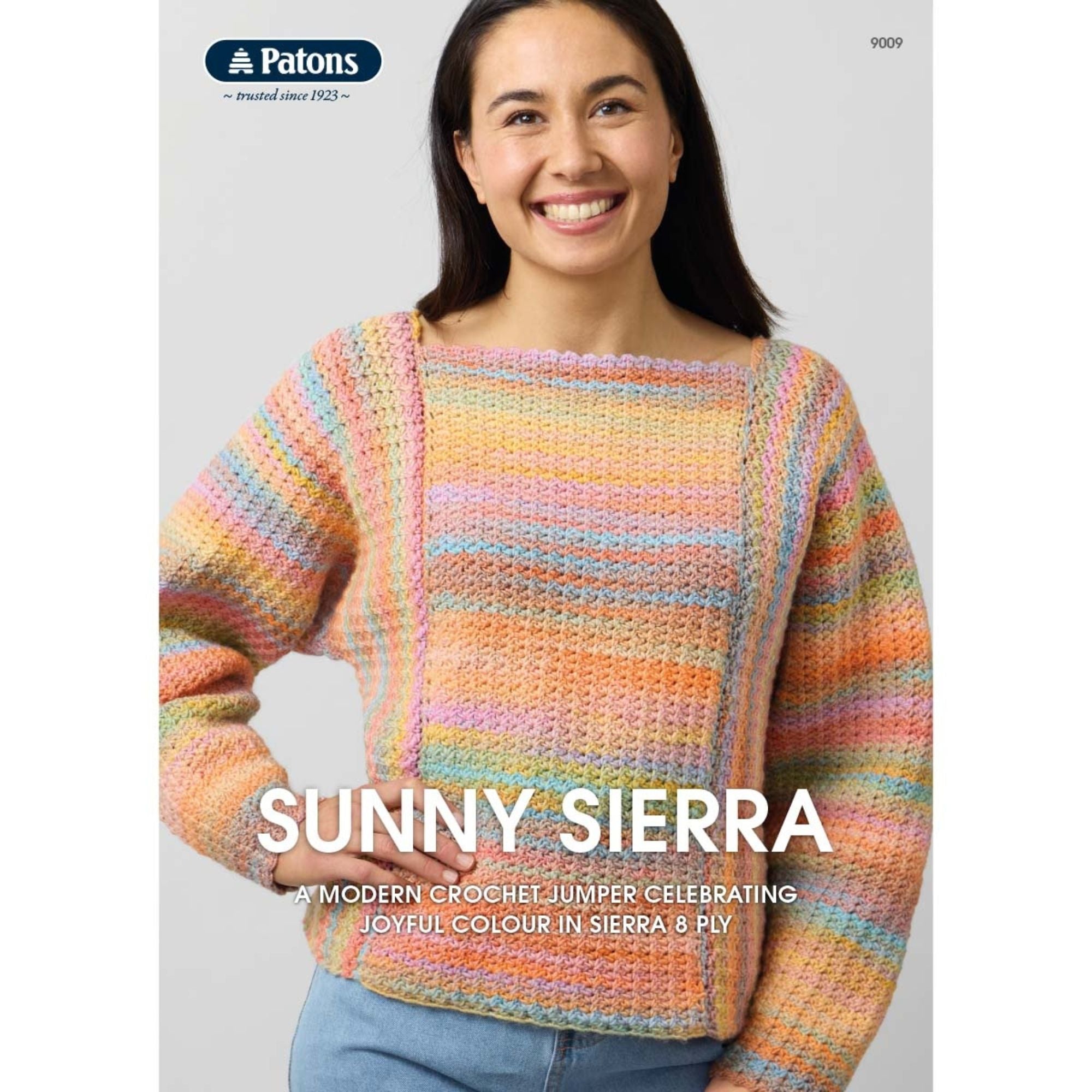 Patons: Sunny Sierra Crochet Pattern 9009
