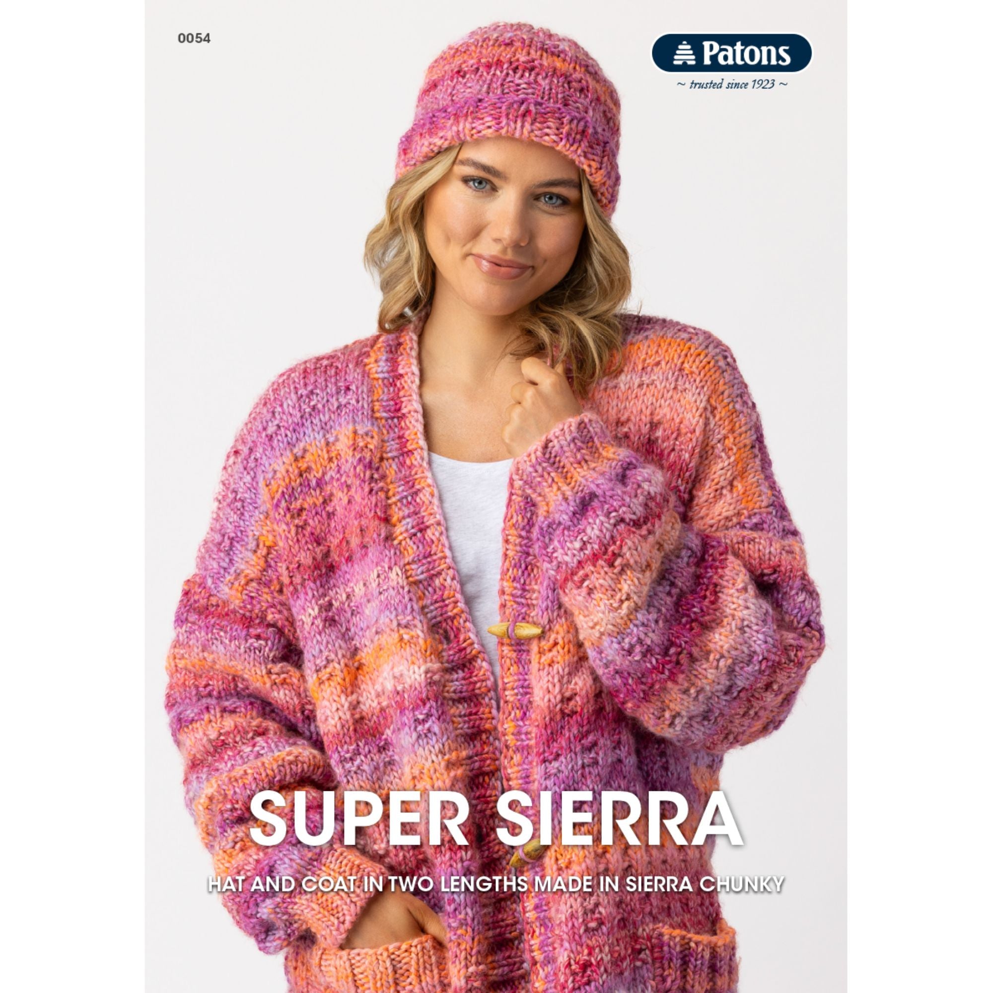 Patons: Super Sierra Knitting Pattern 0054