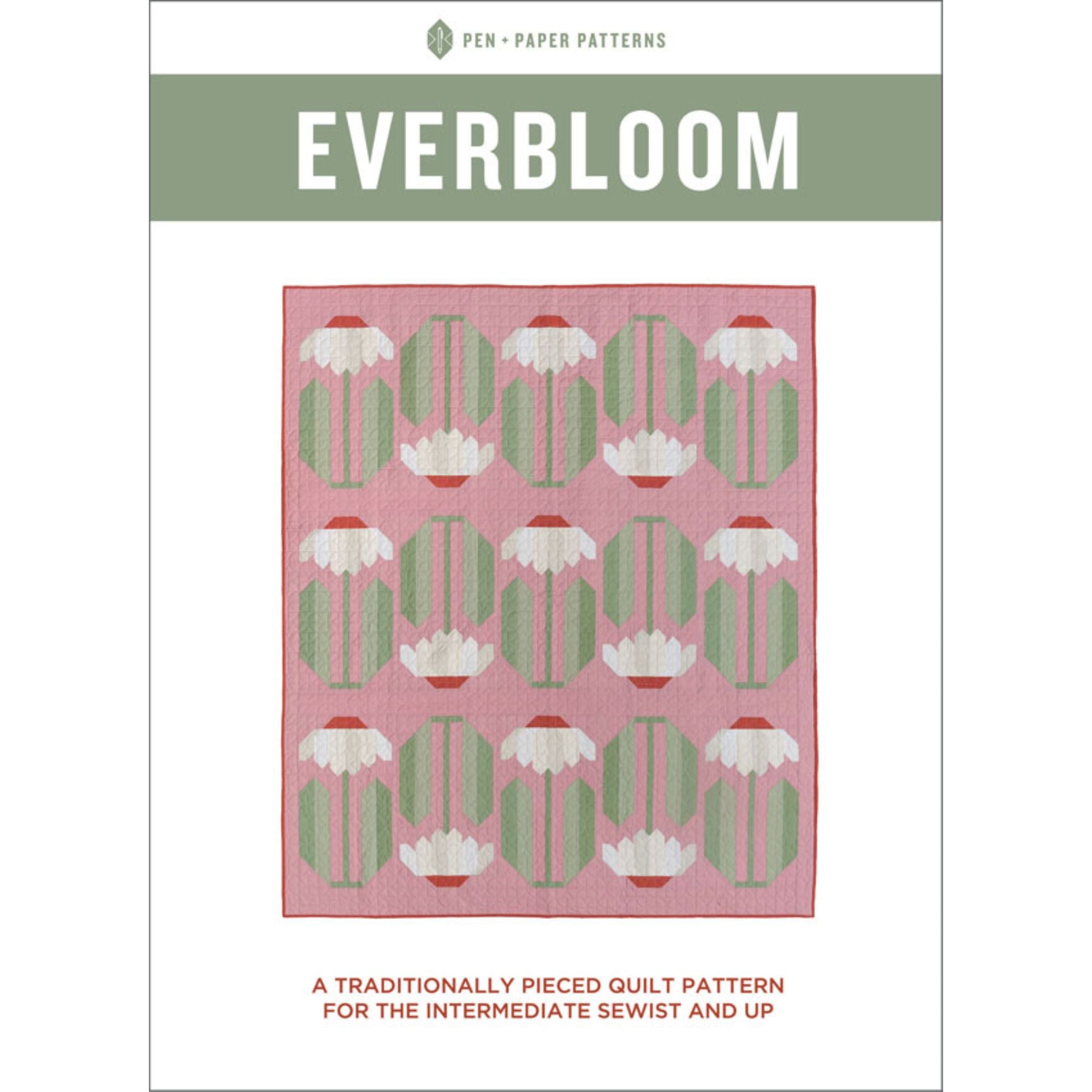 Pen and Paper: Everbloom Quilt Pattern