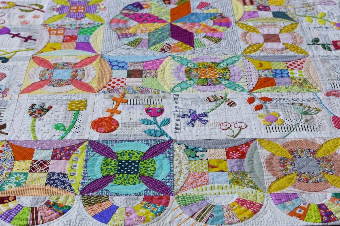 Pick a Petal by Jen Kingwell Pattern and Template Kit