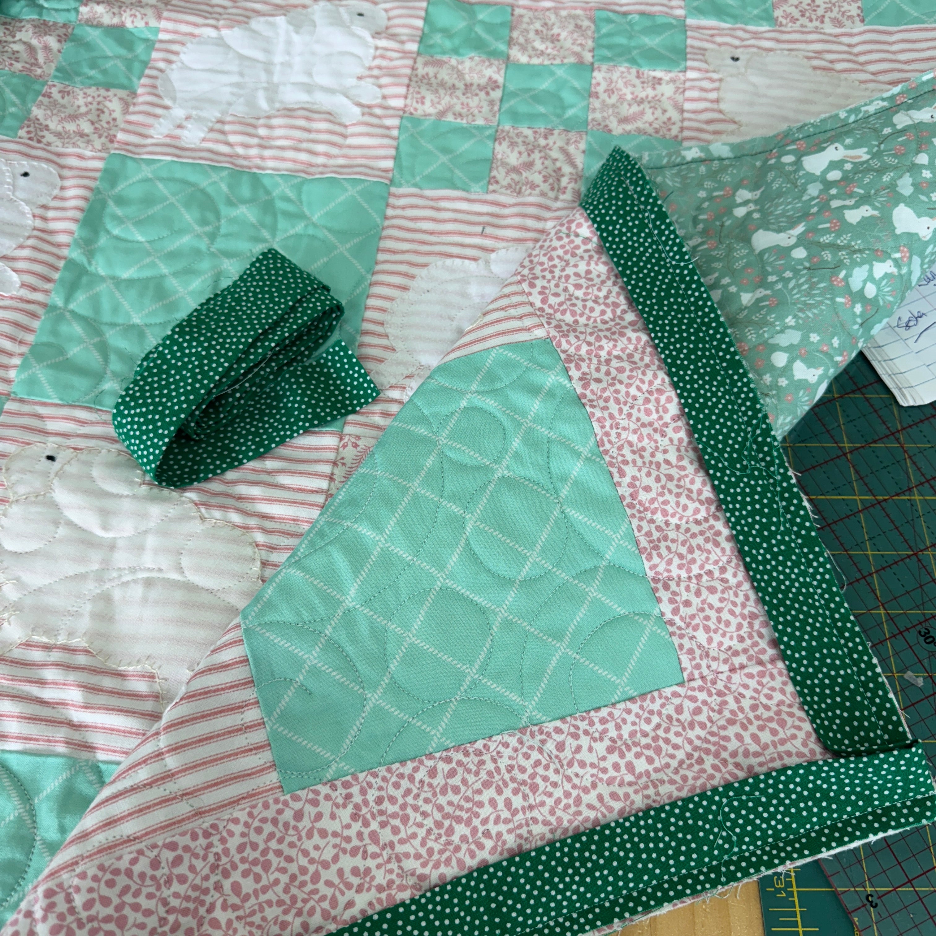 Fabric Garden Quilt Binding Services