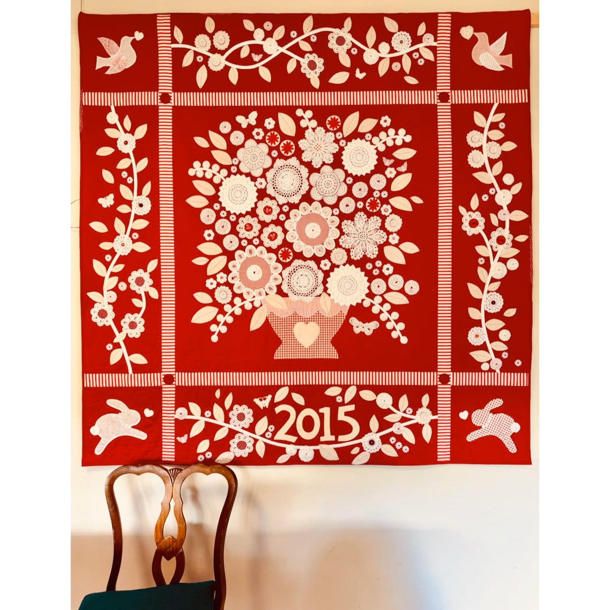 Rachaeldaisy Designs: Blooming Doilies Quilt Pattern PAPER Pattern