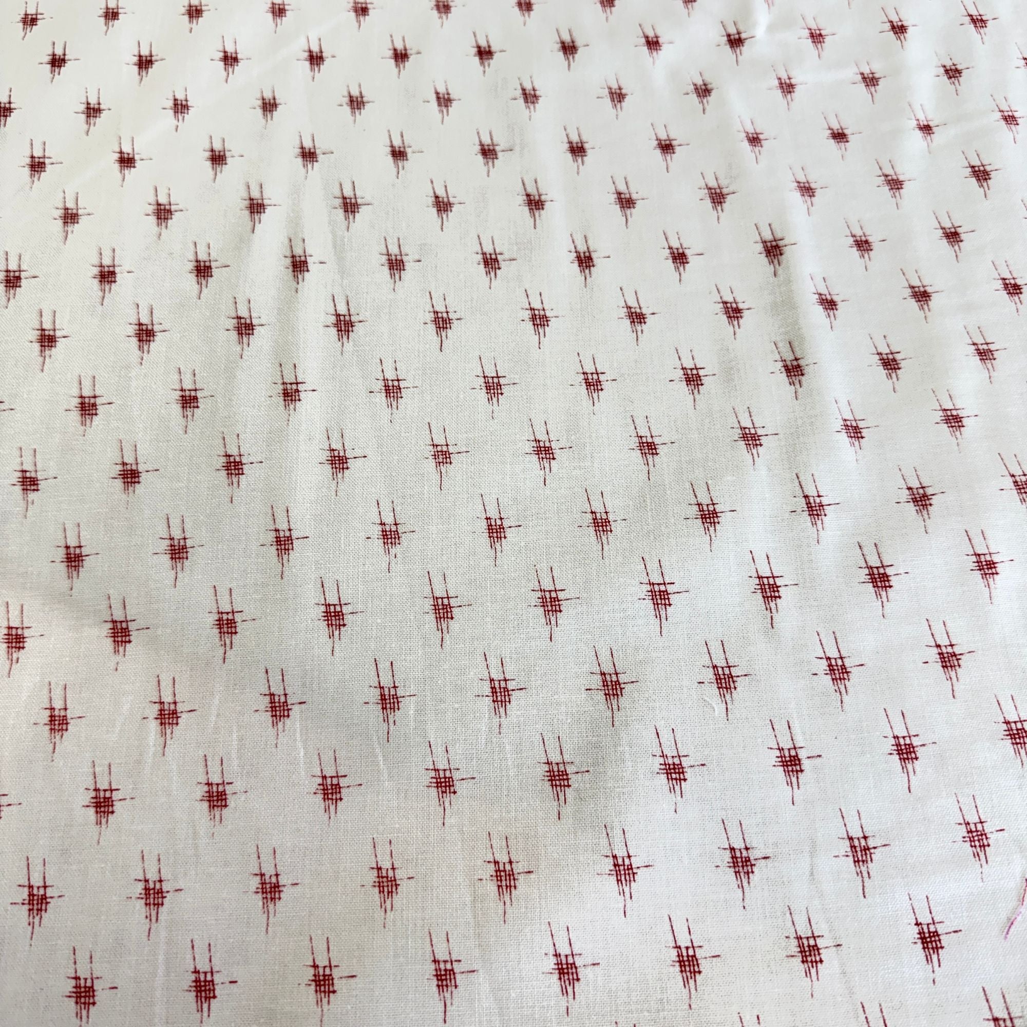 Red Rooster Fabrics: Basically Low Hashtag Red by Helen Stubbings