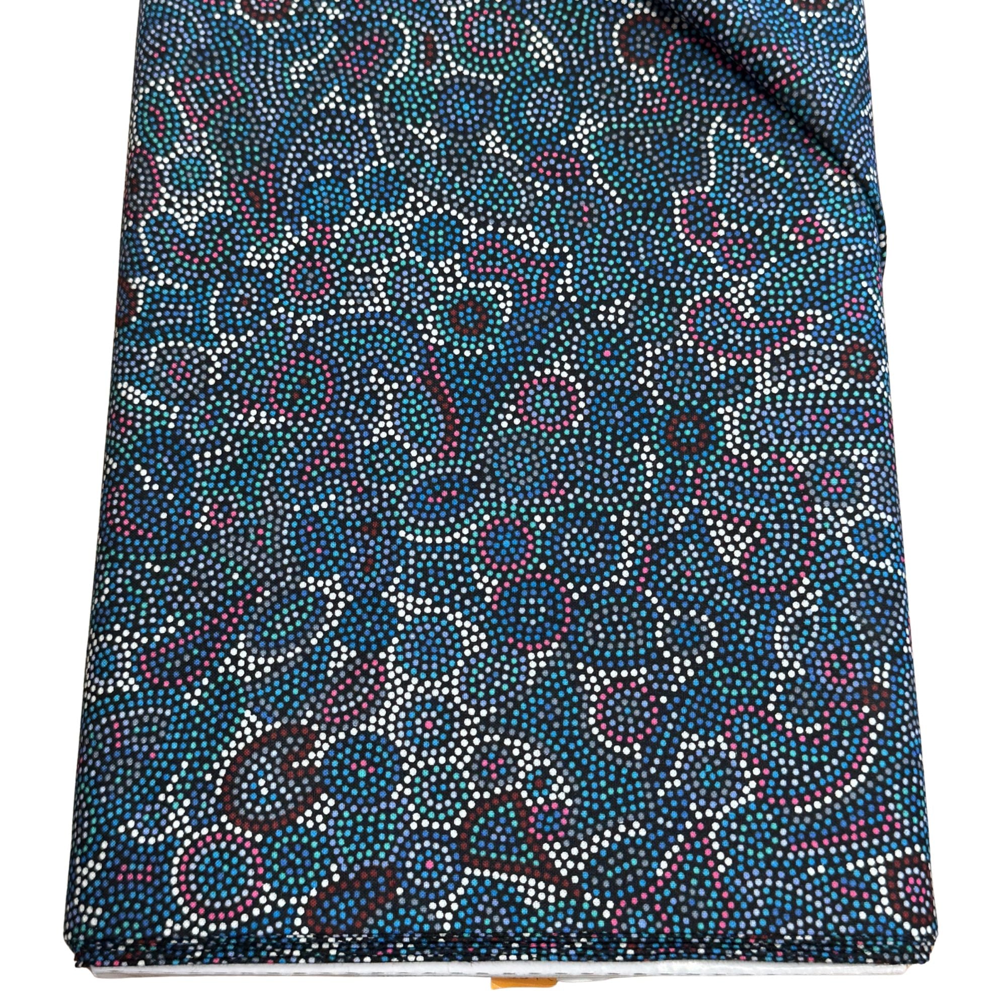 Aboriginal Design: Seashell Dreaming in Blue by Gregory Mathews