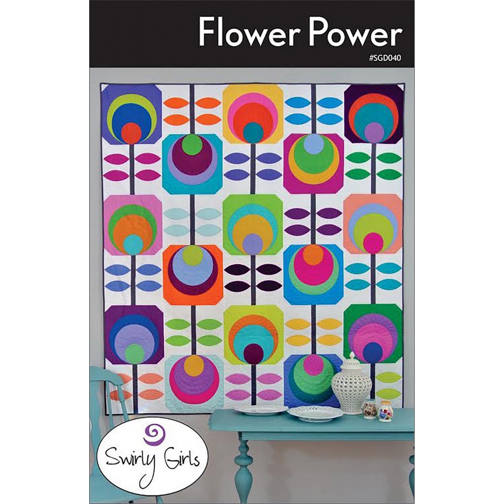 Swirly Girls Design: Flower Power Pattern