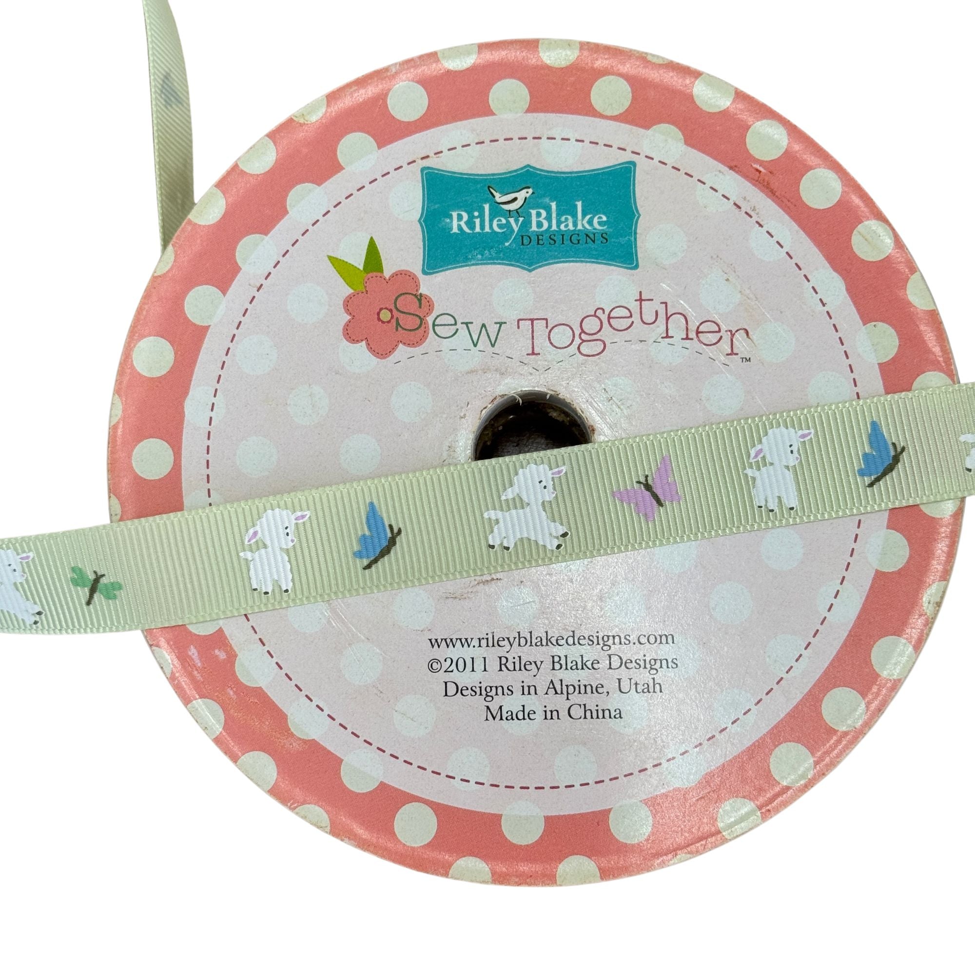 Riley Blake Sew Together Woodland Tails Grosgrain Ribbon STRD-WT