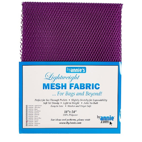 byAnnie: Mesh Lightweight Fabric 18 x 54 Inch Tahiti