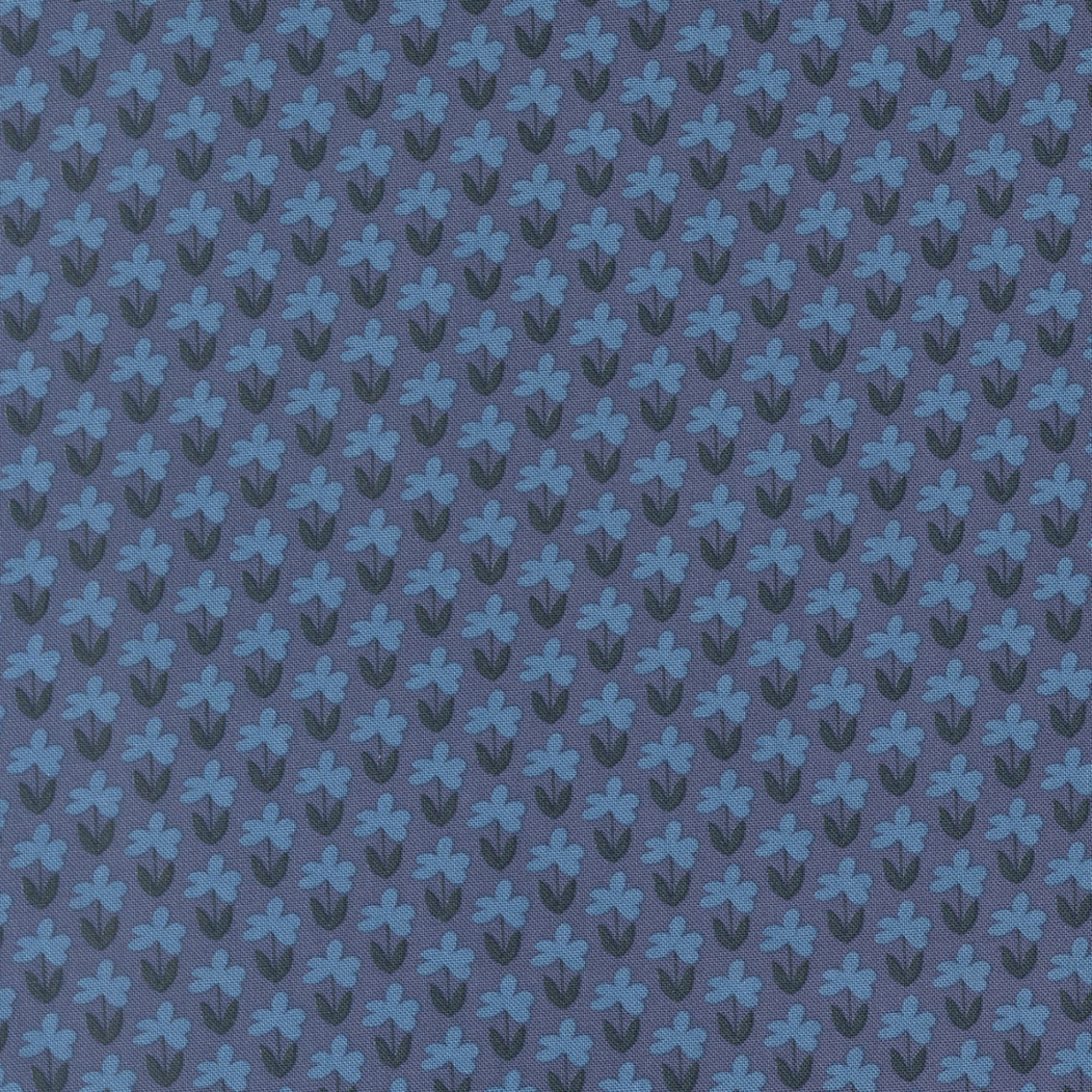Scenery by Elizabeth Hartman Meadown Denim for Moda Fabrics 51271 15
