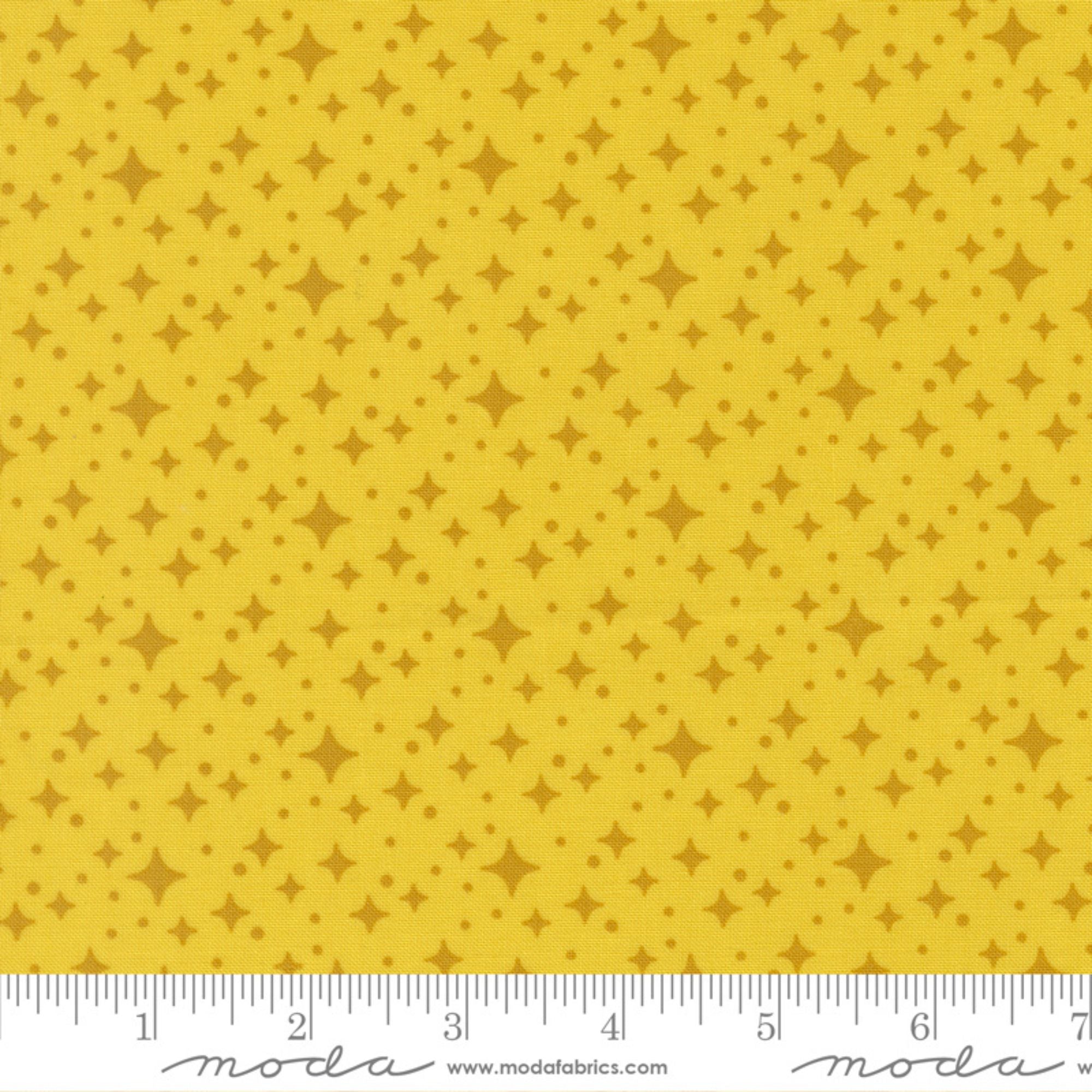 Scenery by Elizabeth Hartman Starlight Citrine for Moda Fabrics 51274 12 RULER