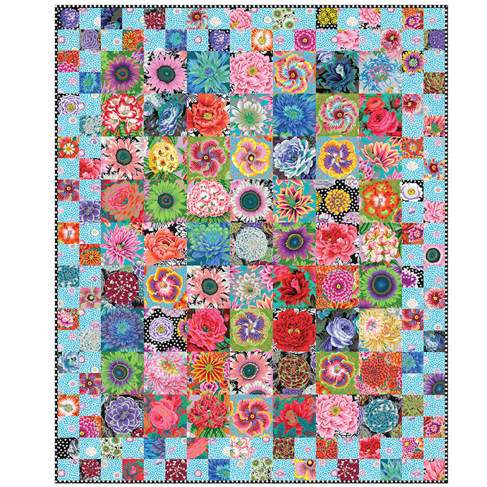 Seed Packet Quilt Kit Kaffe Fassett Collective KIT2QTGP.SEEDPACKET
