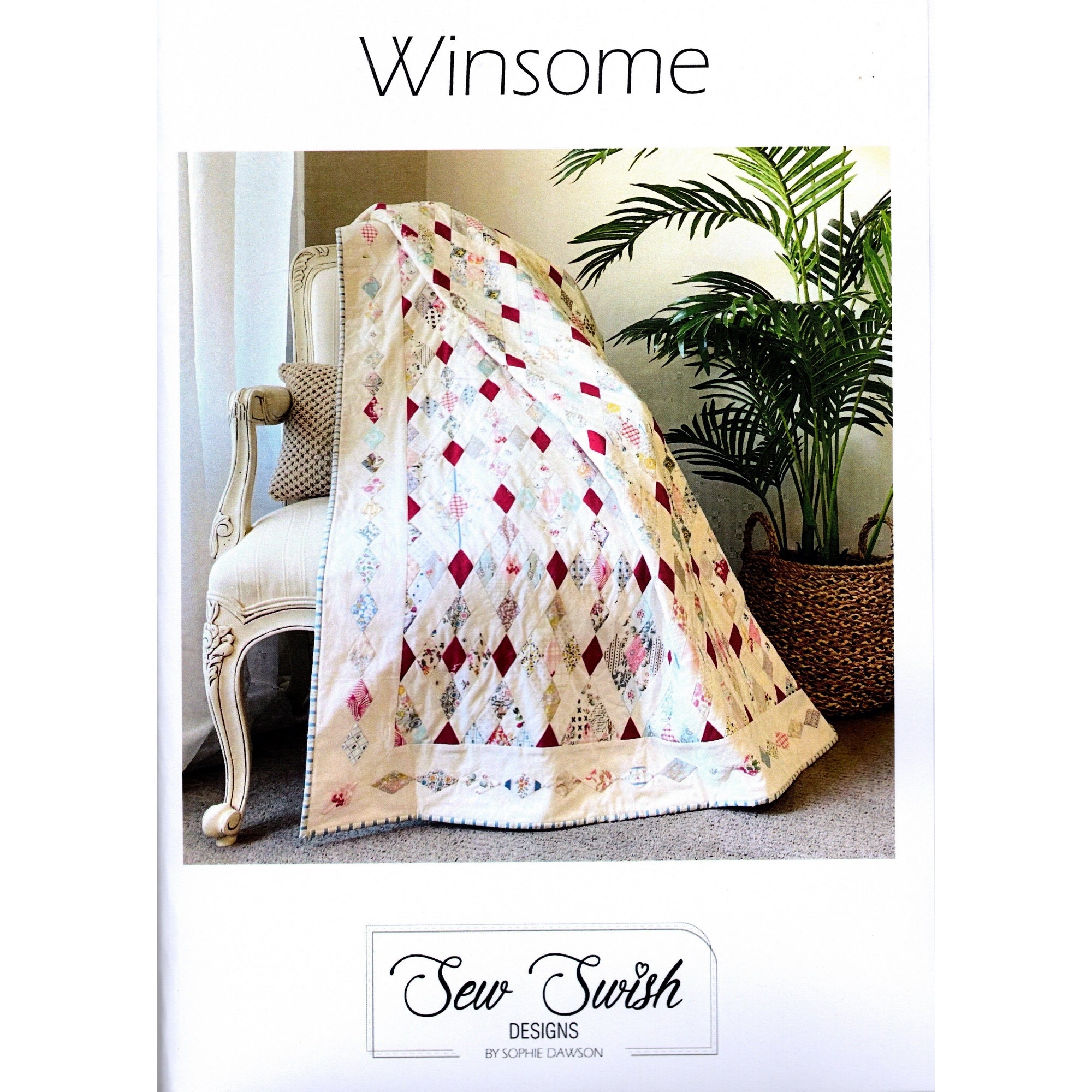 Sew Swish Designs - Winsome Quilt Pattern and Template