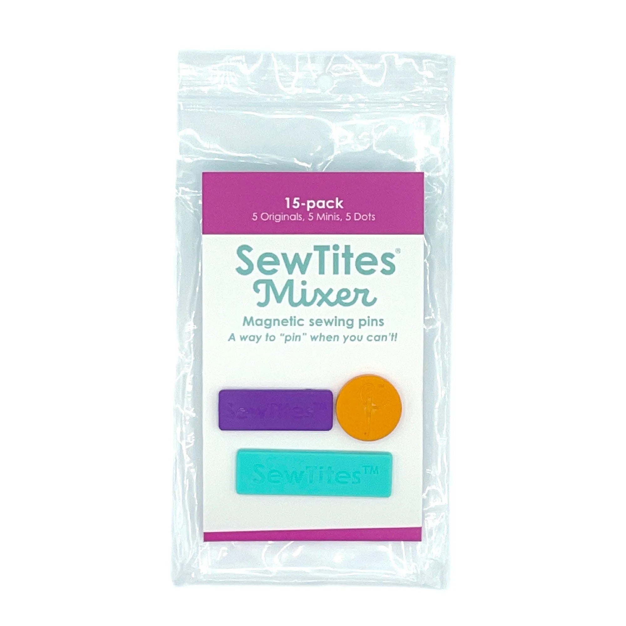 SewTites Mixer Magnetic Sewing Pins 15 pack