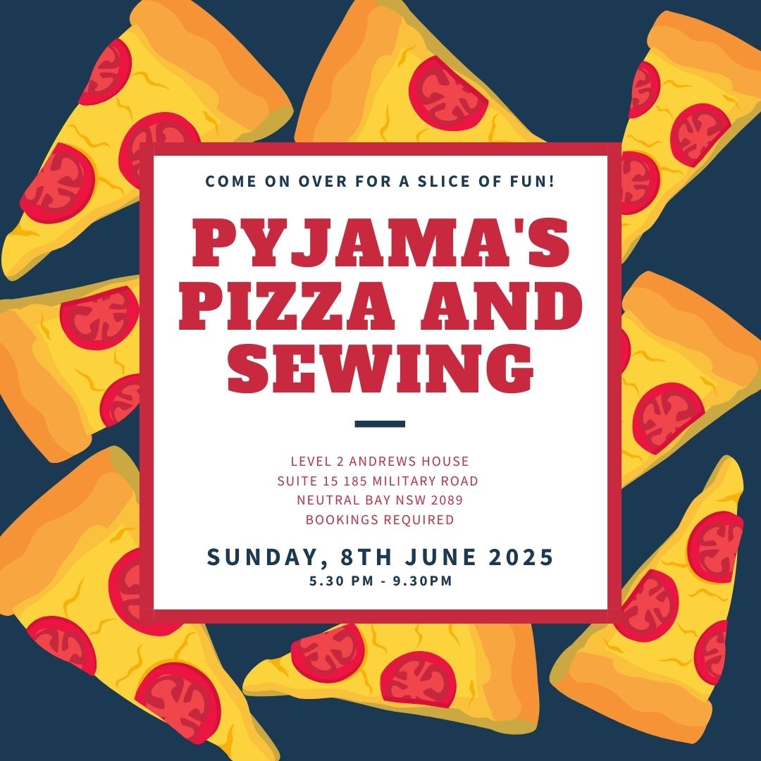 Sit and Sew | Fabric Garden's Pyjama Party 8th June 2025