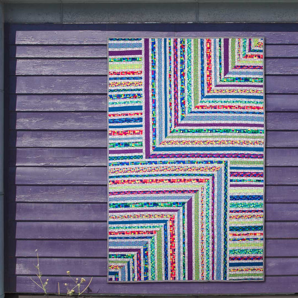 Straightaway Quilt Kit Featuring Zest from Benartex Weeks Ringle