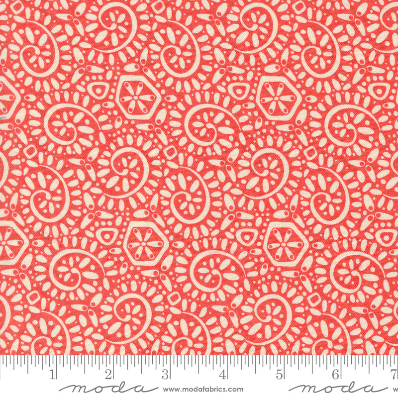 Tango - Kate Spain - Canto Tangerine 27337 12 - Moda Fabrics