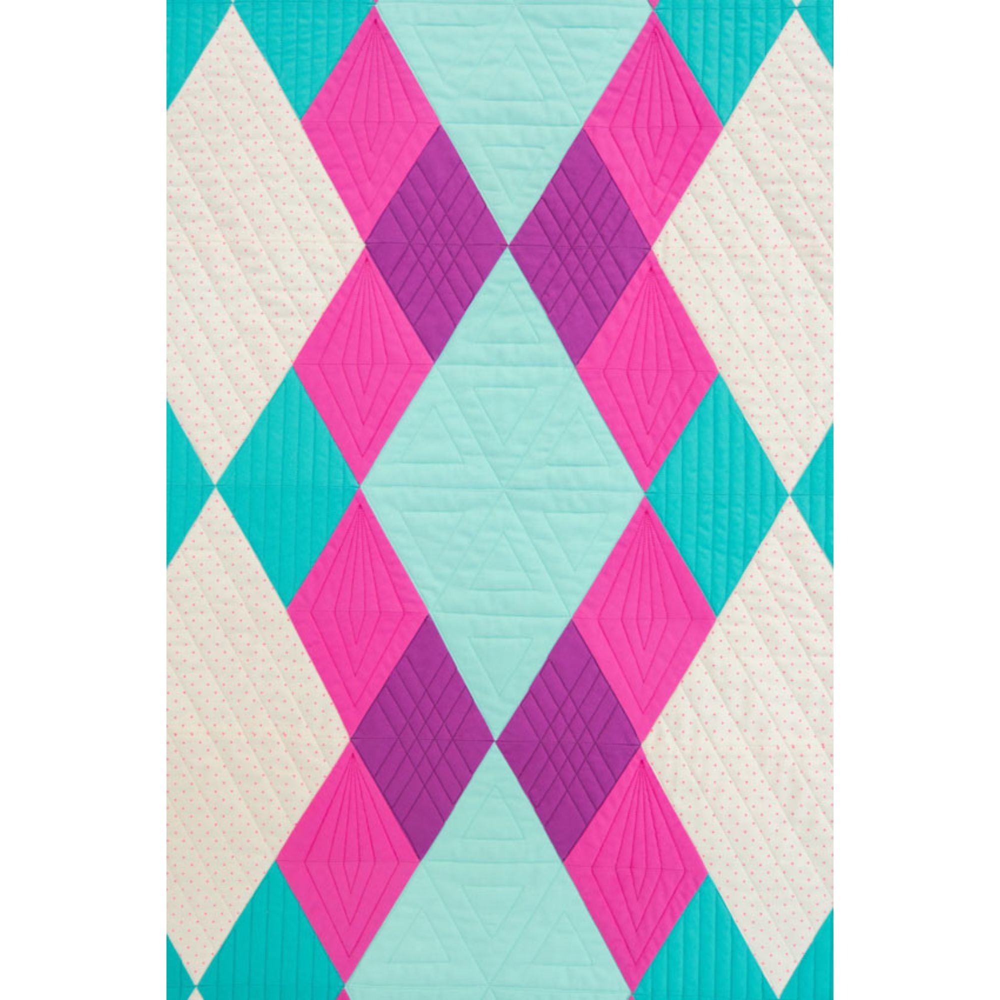 Tied with a Ribbon Quilt Pattern: Harlequin