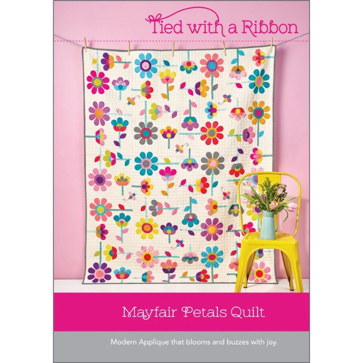 Tied with a Ribbon Quilt Pattern: Mayfair Petals