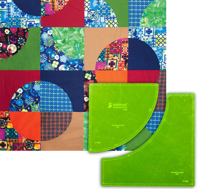 Matilda's Own: Drunkards Path Acrylic Templates 6 Inch Only