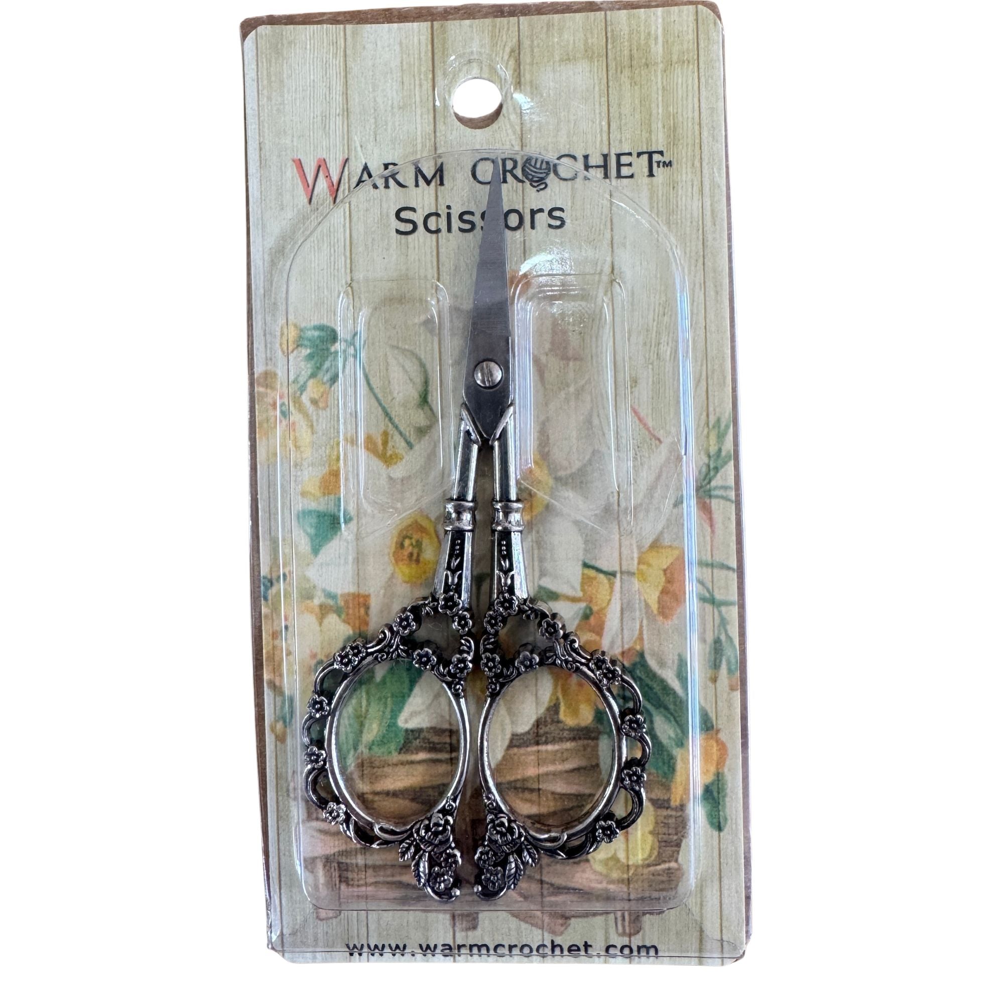 Warm Crochet Embroidery Scissors SILVER