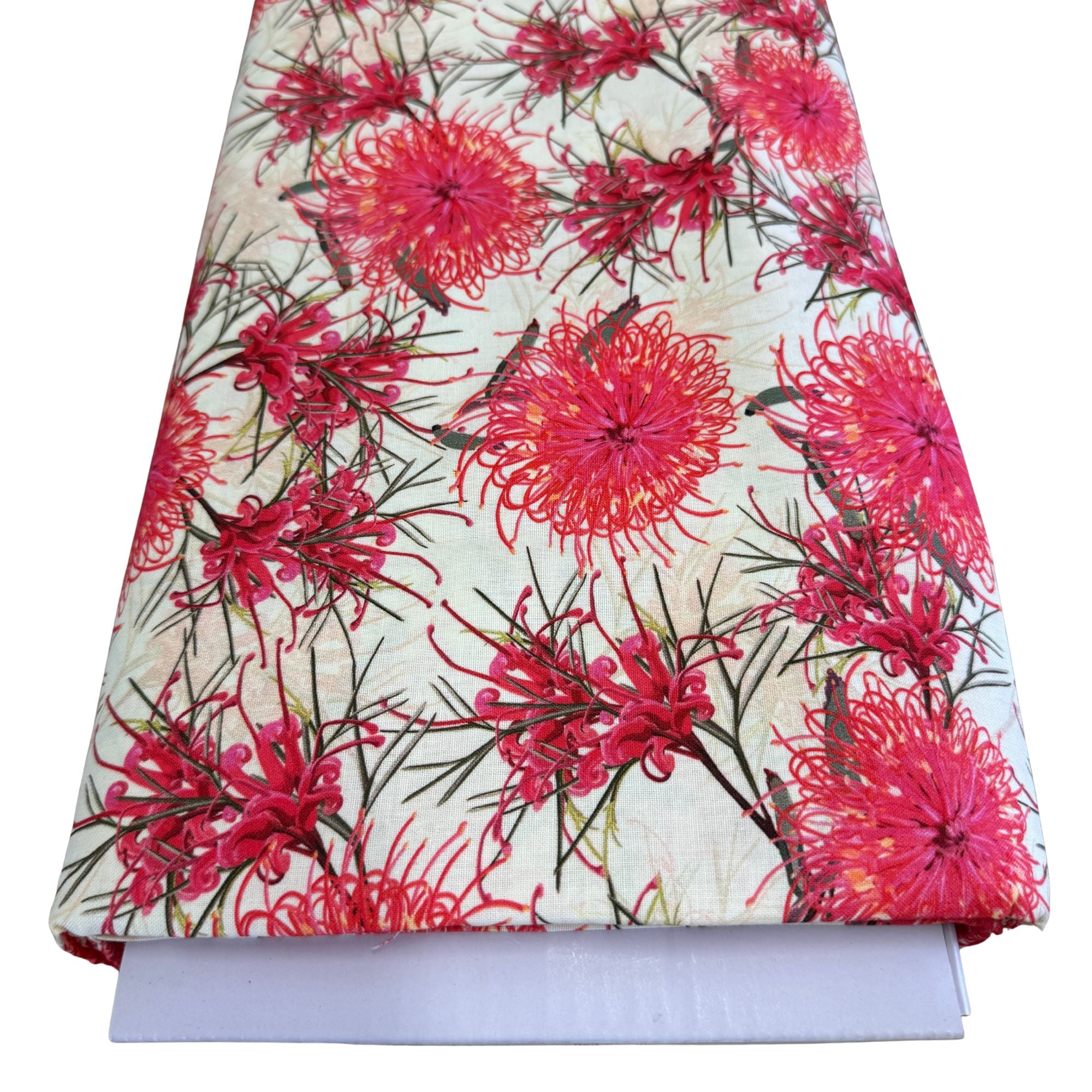 Wildflower Whispers Australian Florals Grevilleas in Red 4123C